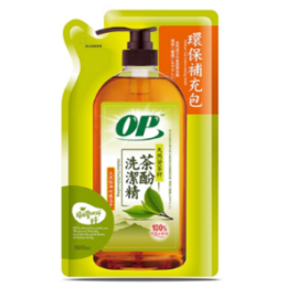 OP天然茶酚洗潔精(補充包)