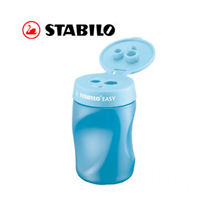 STABILO 德國天鵝 EASYsharpener 3 in 1 人體工學削筆器 (4501/2藍色-左手專用) / 個