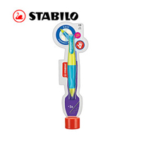 STABILO 德國天鵝 EASYergo1.4人體工學自動鉛筆(右手專用) (7882/8-1HB萊姆綠/淺藍) / 支